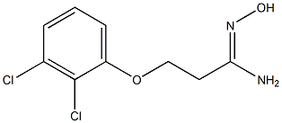  (1Z)-3-(2,3-dichlorophenoxy)-N'-hydroxypropanimidamide