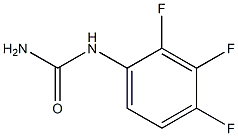 (2,3,4-trifluorophenyl)urea 结构式