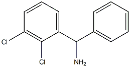 (2,3-dichlorophenyl)(phenyl)methanamine 结构式