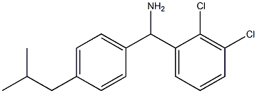 (2,3-dichlorophenyl)[4-(2-methylpropyl)phenyl]methanamine