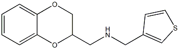 (2,3-dihydro-1,4-benzodioxin-2-ylmethyl)(thiophen-3-ylmethyl)amine|