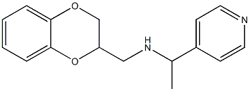  (2,3-dihydro-1,4-benzodioxin-2-ylmethyl)[1-(pyridin-4-yl)ethyl]amine