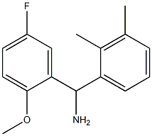  (2,3-dimethylphenyl)(5-fluoro-2-methoxyphenyl)methanamine