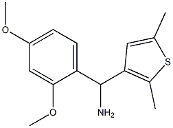  (2,4-dimethoxyphenyl)(2,5-dimethylthiophen-3-yl)methanamine