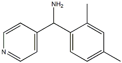 (2,4-dimethylphenyl)(pyridin-4-yl)methanamine