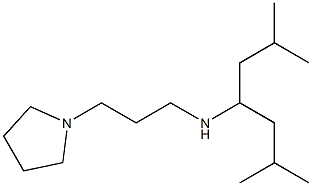 (2,6-dimethylheptan-4-yl)[3-(pyrrolidin-1-yl)propyl]amine