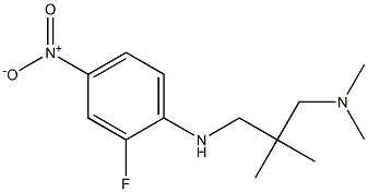 (2-{[(2-fluoro-4-nitrophenyl)amino]methyl}-2-methylpropyl)dimethylamine
