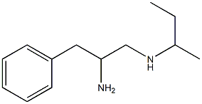 (2-amino-3-phenylpropyl)(methyl)propan-2-ylamine Structure