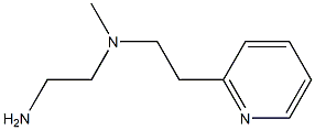 (2-aminoethyl)(methyl)[2-(pyridin-2-yl)ethyl]amine Structure