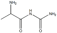 (2-aminopropanoyl)urea Structure