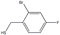 (2-bromo-4-fluorophenyl)methanethiol,,结构式