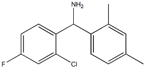 (2-chloro-4-fluorophenyl)(2,4-dimethylphenyl)methanamine