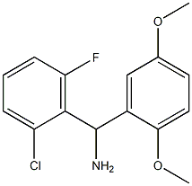  (2-chloro-6-fluorophenyl)(2,5-dimethoxyphenyl)methanamine