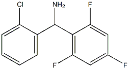 (2-chlorophenyl)(2,4,6-trifluorophenyl)methanamine|