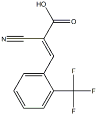 (2E)-2-cyano-3-[2-(trifluoromethyl)phenyl]acrylic acid