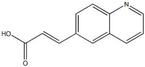 (2E)-3-quinolin-6-ylacrylic acid