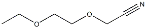 (2-ethoxyethoxy)acetonitrile Structure