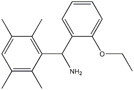 (2-ethoxyphenyl)(2,3,5,6-tetramethylphenyl)methanamine Structure