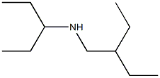 (2-ethylbutyl)(pentan-3-yl)amine 结构式