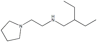 (2-ethylbutyl)[2-(pyrrolidin-1-yl)ethyl]amine Struktur