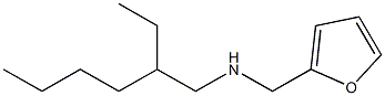 (2-ethylhexyl)(furan-2-ylmethyl)amine Structure