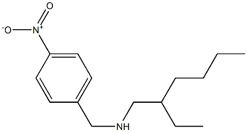 (2-ethylhexyl)[(4-nitrophenyl)methyl]amine Structure