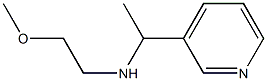 (2-methoxyethyl)[1-(pyridin-3-yl)ethyl]amine|