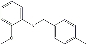 (2-methoxyphenyl)(4-methylphenyl)methylamine,,结构式