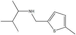 (3-methylbutan-2-yl)[(5-methylthiophen-2-yl)methyl]amine Struktur