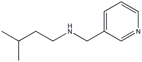 (3-methylbutyl)(pyridin-3-ylmethyl)amine Structure