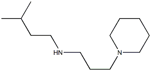 (3-methylbutyl)[3-(piperidin-1-yl)propyl]amine Structure