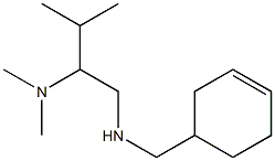 (cyclohex-3-en-1-ylmethyl)[2-(dimethylamino)-3-methylbutyl]amine Structure