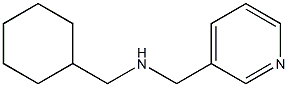 (cyclohexylmethyl)(pyridin-3-ylmethyl)amine,,结构式
