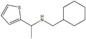 (cyclohexylmethyl)[1-(thiophen-2-yl)ethyl]amine Struktur