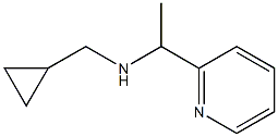 (cyclopropylmethyl)[1-(pyridin-2-yl)ethyl]amine Structure