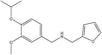 (furan-2-ylmethyl)({[3-methoxy-4-(propan-2-yloxy)phenyl]methyl})amine