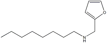 (furan-2-ylmethyl)(octyl)amine,,结构式