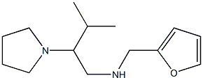 (furan-2-ylmethyl)[3-methyl-2-(pyrrolidin-1-yl)butyl]amine|