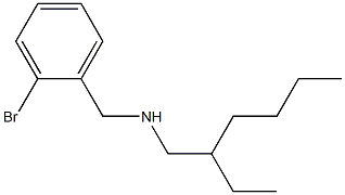 [(2-bromophenyl)methyl](2-ethylhexyl)amine Structure