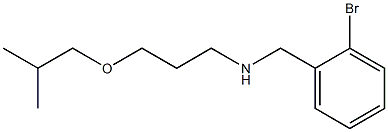 [(2-bromophenyl)methyl][3-(2-methylpropoxy)propyl]amine|