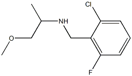 [(2-chloro-6-fluorophenyl)methyl](1-methoxypropan-2-yl)amine Structure