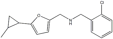 [(2-chlorophenyl)methyl]({[5-(2-methylcyclopropyl)furan-2-yl]methyl})amine