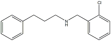 [(2-chlorophenyl)methyl](3-phenylpropyl)amine,,结构式