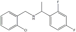  [(2-chlorophenyl)methyl][1-(2,4-difluorophenyl)ethyl]amine