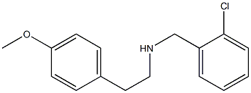 [(2-chlorophenyl)methyl][2-(4-methoxyphenyl)ethyl]amine Structure