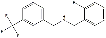 [(2-fluorophenyl)methyl]({[3-(trifluoromethyl)phenyl]methyl})amine