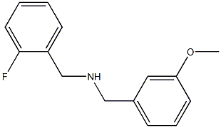 [(2-fluorophenyl)methyl][(3-methoxyphenyl)methyl]amine