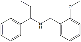 [(2-methoxyphenyl)methyl](1-phenylpropyl)amine 结构式