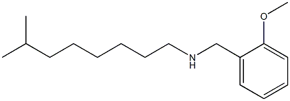 [(2-methoxyphenyl)methyl](7-methyloctyl)amine,,结构式