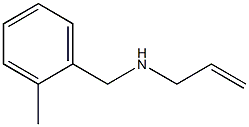 [(2-methylphenyl)methyl](prop-2-en-1-yl)amine Struktur